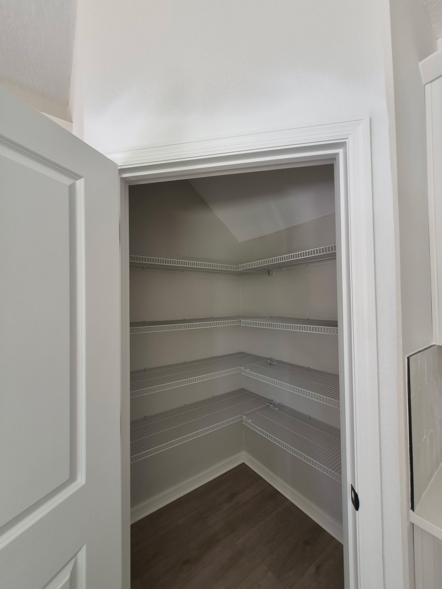 Installed Products Service Area Vertical Photo Installed Products Service Area - image inside closet